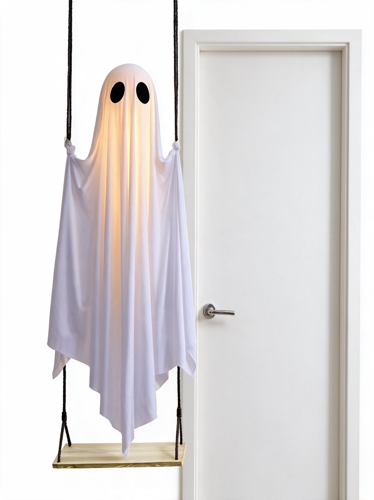 Size of the swing ghost next to a standard door