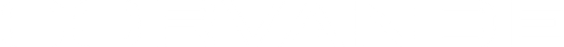 Corvande wordmark white