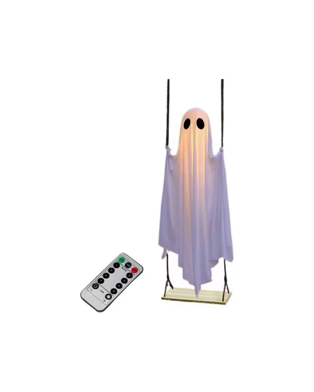 Hanging Swing Ghost with the included remote control