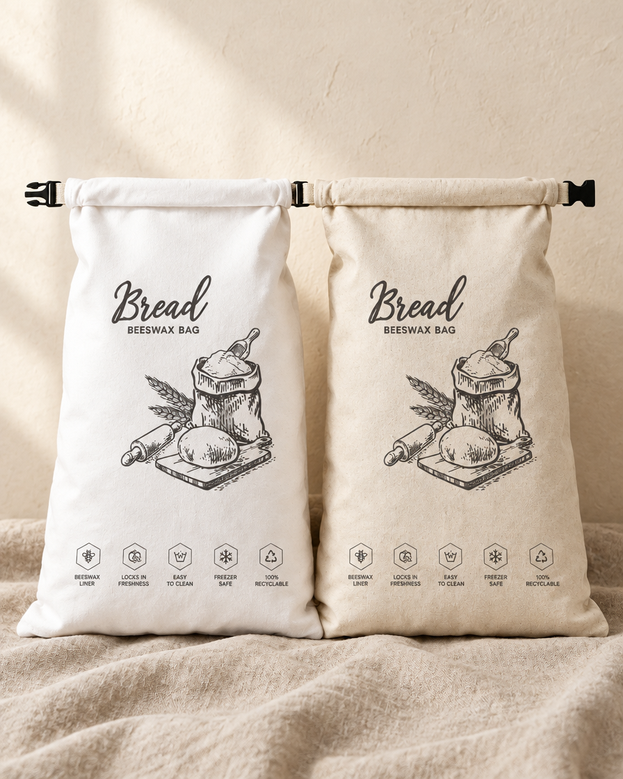 Both colours side by side, white and beige