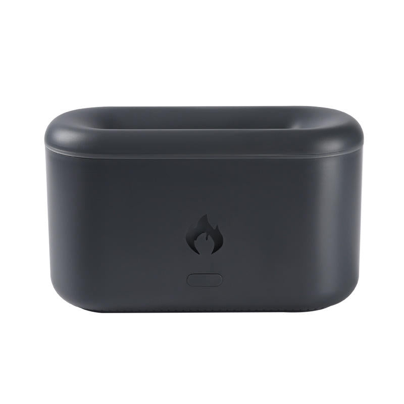 Mini Hearth Humidifier in black on a plain background