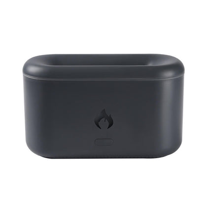 Mini Hearth Humidifier in black on a plain background