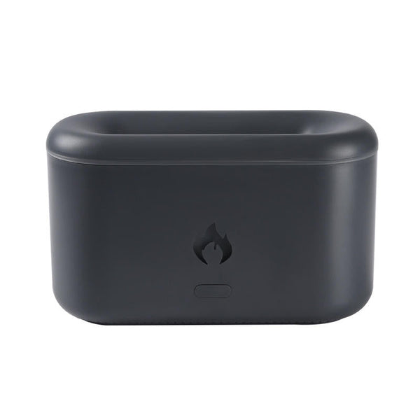 Mini Hearth Humidifier in black on a plain background