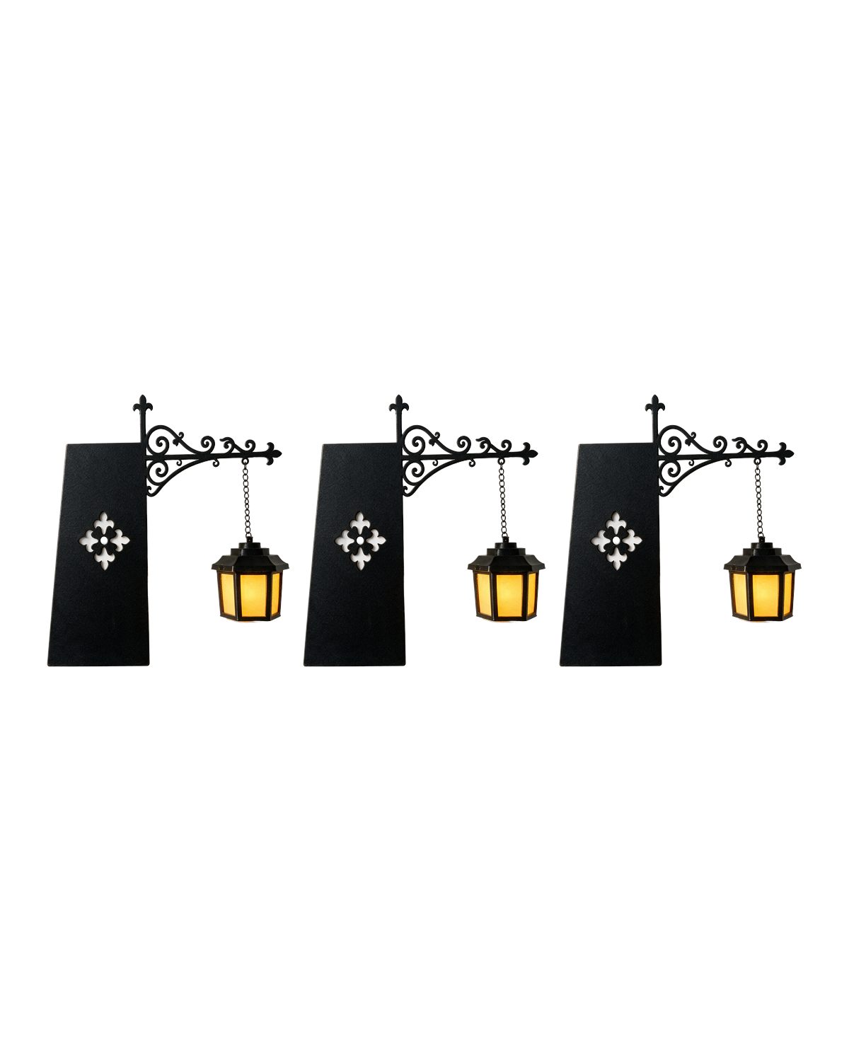 Set of 3 Mini Library Lanterns