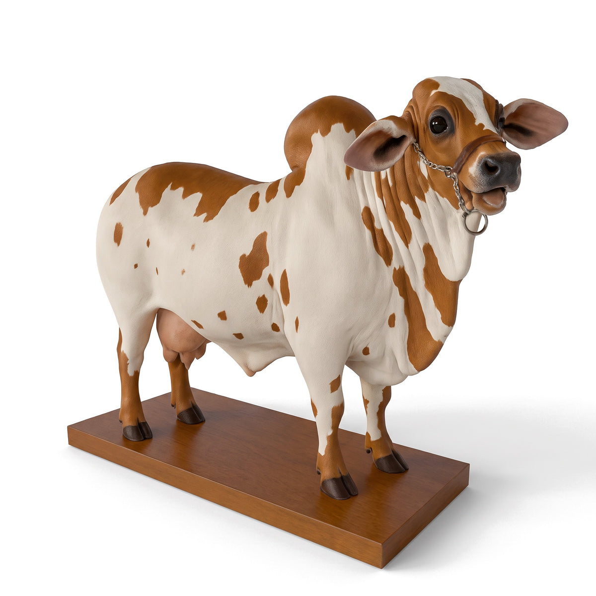 The Pour Bull, Caramel & White coat