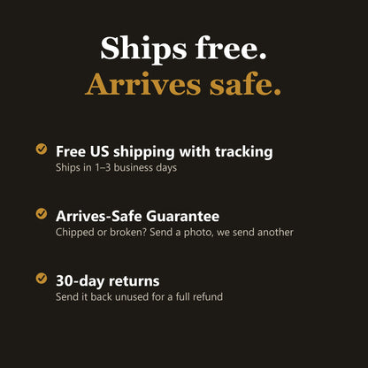 Free US shipping, Arrives-Safe Guarantee and 30-day returns